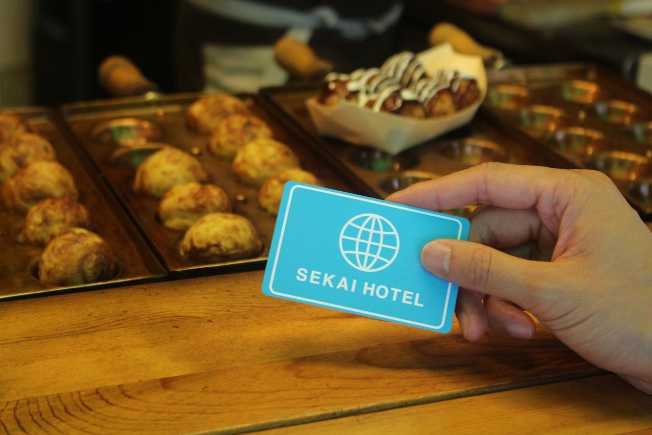 Sekai Hotel Momiji Осака Екстер'єр фото
